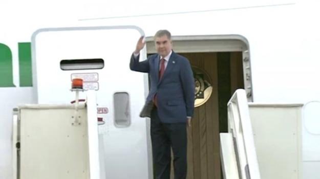 Gurbanguly Berdimuhamedov Arrives in Austria on Visit