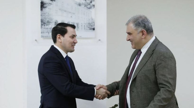 Meeting of Ambassador of Turkmenistan with Minister of Health and Social Affairs of Georgia