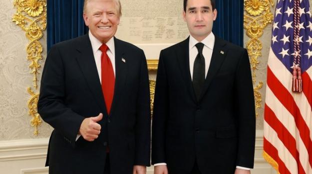 Turkmen President Congratulates Donald Trump on 80th Birthday