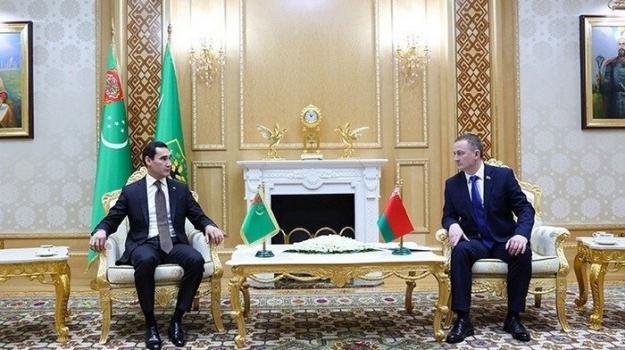 Türkmenistanyň Prezidenti Belarusyň Premýer-ministrini kabul etdi